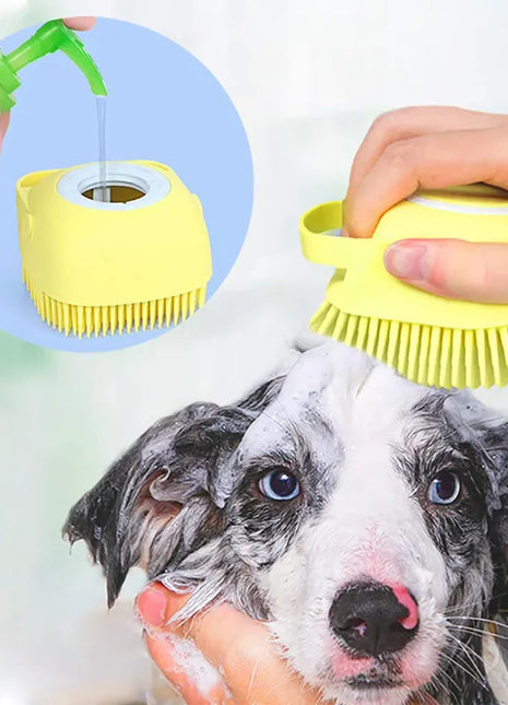 Pet Dog Shampoo Brush