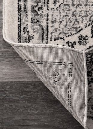Minta Vintage Distressed Area Rug - 8X10 Feet Grey