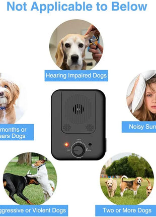 Pet Dog Repeller Automatic Ultrasonic Anti-Barking Device