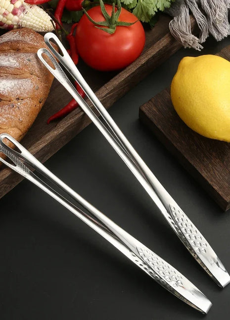 Kitchen Tongs Barbecue Grill Tongs Cooking Tweezers Stainless Steel Salad Meat Food Tongs Clip Buffet BBQ Tools Kitchen Gadgets