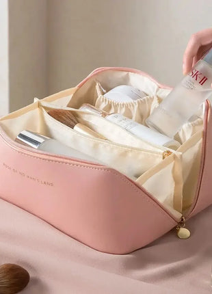 Girl Makeup Bag Large Capacity Travel Cosmetic Bag Women Makeup Waterproof Multifunctional Toiletry Organizer Makeupstorage Bag