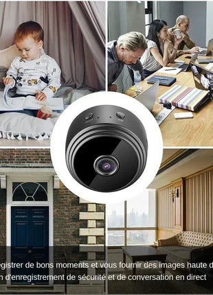 Mini Wireless Surveillance Camera, Wifi, Security Monitoring, Remote Monitor, Camera, Smart Home, A9