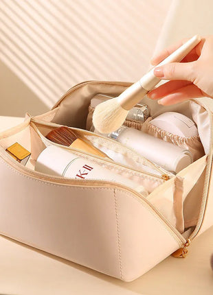 Girl Makeup Bag Large Capacity Travel Cosmetic Bag Women Makeup Waterproof Multifunctional Toiletry Organizer Makeupstorage Bag