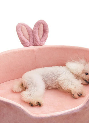 Detachable Pet Bed Pet Bed Detachable Washable Dog Sleeping Bed Soft Comfortable Warm Cat Bed for Four Seasons Soft Pet Bed