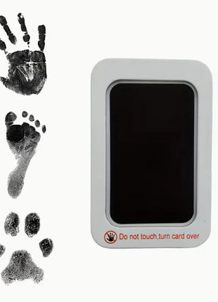 Pet Paw Print Set Children'S Baby Handprint Footprint Photosensitive Ink Pad Memorial Album Postcard DIY Production