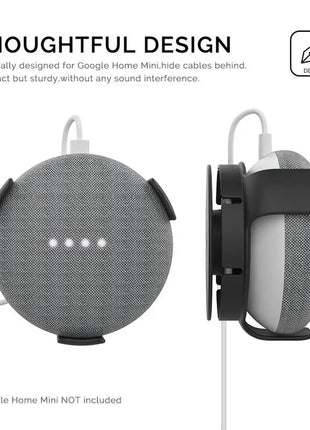 Forgoogle Home Mini Wall Mount Holder Cord Management Forgoogle Home Mini Smart Speaker Accessory