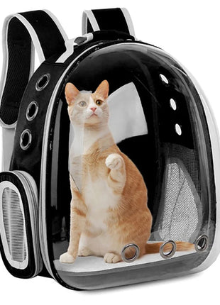 Transparent Cat Carrying Bags Space Breathable Pet Backpack Portable Puppy Pets Backpack Transport Carrier Space Capsule Dog Bag