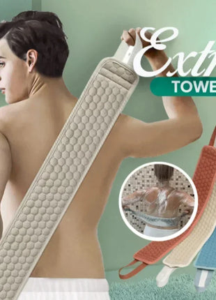 Shower Exfoliating Brush Body Scrub Bath Belt Towel Ball Back Scrubber Brush Mud Clean Korean Body Washcloth Japanese Pull Strap