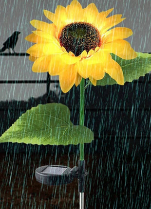 Sunflower Solar Lights Garden Outdoor Solar Led Lights Waterproof LED Solar Lamp for Garden Decoration Lawn Pathway