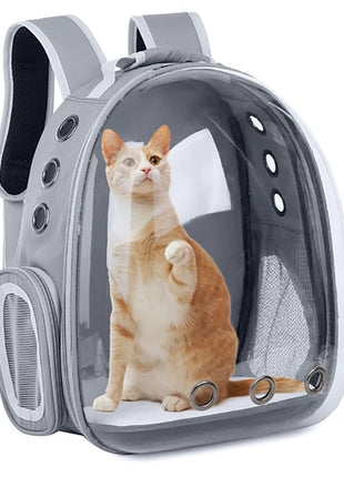 Transparent Cat Carrying Bags Space Breathable Pet Backpack Portable Puppy Pets Backpack Transport Carrier Space Capsule Dog Bag