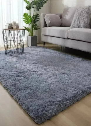 Gradient Silk Wool Bedside Rug Children'S Room Living Room Bedroom Non-Slip Machine Washable Not Easy to Lose Hair Carpet