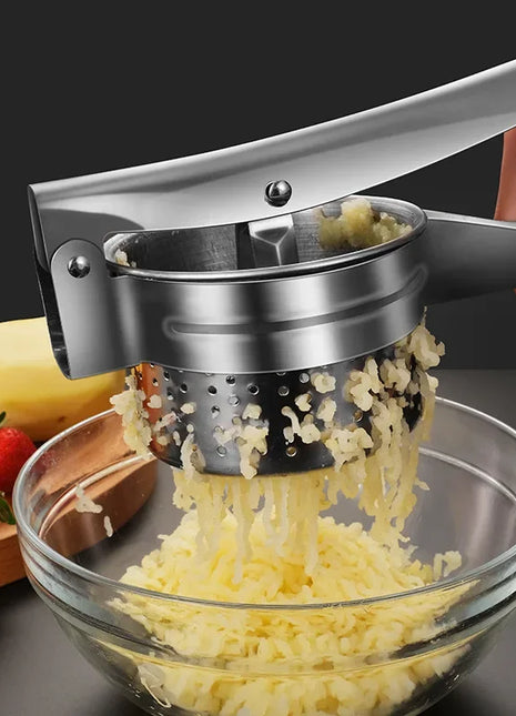 Stainless Steel Potato Ricer Masher Fruit Vegetable Press Juicer Crusher Squeezer Household for Kitchen Gadgets Cooking Tools