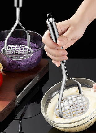 Stainless Steel Potato Mashers Ricers Masher Puree Purple Sweet Potata Pumpkin Grater Makers Tools Crusher Kitchen Acceesories