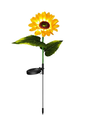 Sunflower Solar Lights Garden Outdoor Solar Led Lights Waterproof LED Solar Lamp for Garden Decoration Lawn Pathway