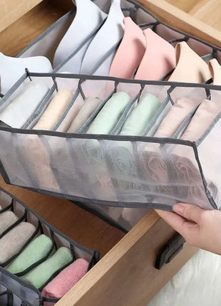 Closet Organizer Underwear Organizer for Wardrobe Clothes Cabinets Drawer Organizers Bra Socks Storage Organizer Box