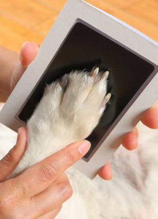 Pet Paw Print Set Children'S Baby Handprint Footprint Photosensitive Ink Pad Memorial Album Postcard DIY Production