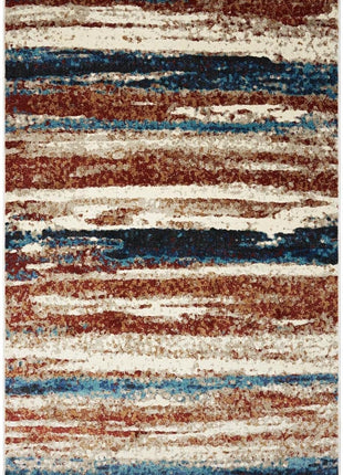 Lagos Collection 7501 Passion 5X7 Abstract Area Rug