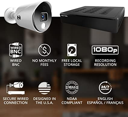 Night Owl Sp, Llc Night Owl 16 Channel Bluetooth Video Home Security Camera System