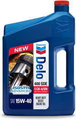 Delo 400 SDE SAE Conventional Heavy Duty Diesel Engine Oil 15W-40,1 Gallon, Pack of 3