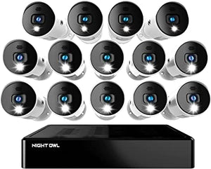 Night Owl Sp, Llc Night Owl 16 Channel Bluetooth Video Home Security Camera System