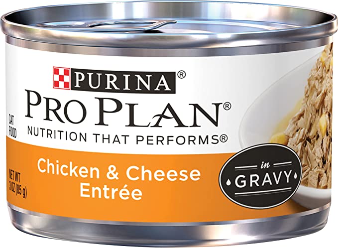 Purina Pro Plan Entrees in Gravy Adult Canned Wet Cat Food (Packaging May Vary)