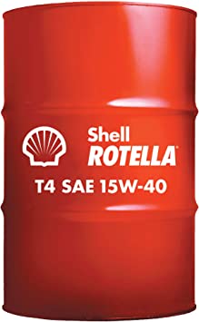 Shell Rotella T4 Triple Protection Conventional 15W-40 Diesel Engine Oil (1-Gallon, Single Pack)