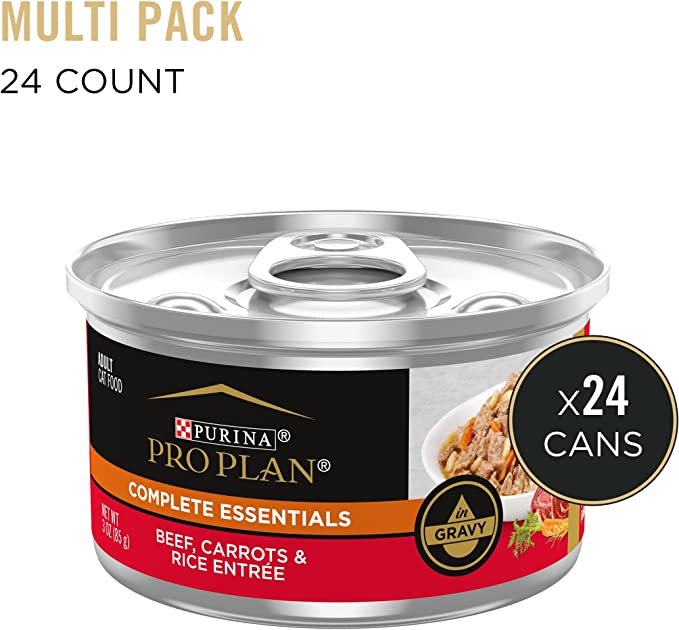 Purina Pro Plan Entrees in Gravy Adult Canned Wet Cat Food (Packaging May Vary)