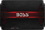 BOSS Audio Systems PF2200 Phantom 2200 Watt, 4 Channel, 2 4 Ohm Stable Class AB, Full Range